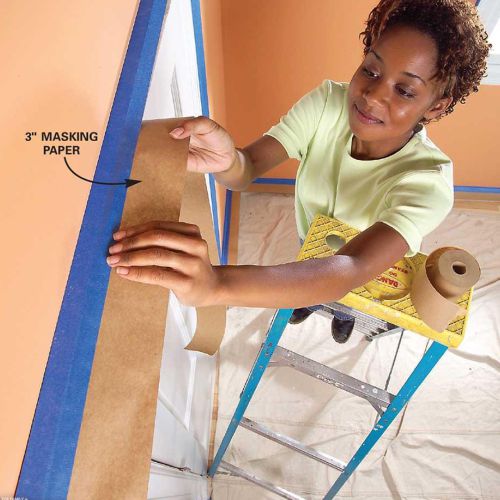 Tips n trik jitu cara ngecat dinding rumah masking tape rahasianya